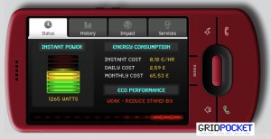 GPAppShot 300x154 GridPocket gère la consommation électrique avec le téléphone mobile