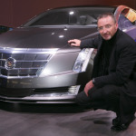 Simon Cox of General Motors Design with the Cadillac Converj