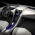 2009 Cadillac Converj Concept Computer Generated Image