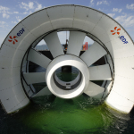 Suivi chantier hydroliennes de Paimpol – Bréhat – Série de tests d’installation de la turbine dans la baie de Douarmenez.