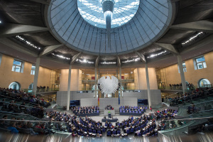 Le Bundestag à Berlin