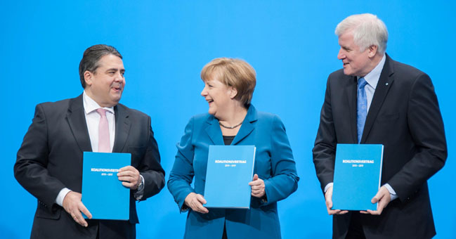 Angela Merkel laisse la transition énergétique aux sociaux-démocrates