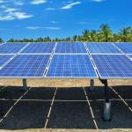 Ferme Photovoltaique au sol Akuo Energy, Pierrefonds, La Réunion