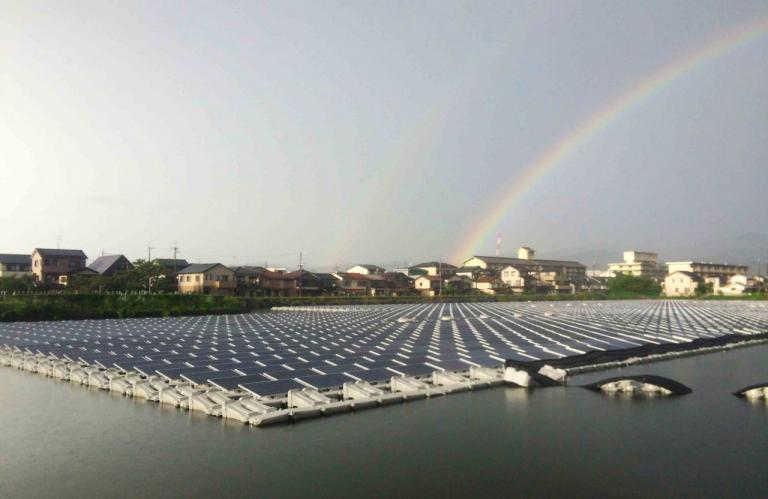 Le boom des installations solaires flottantes pour cette année