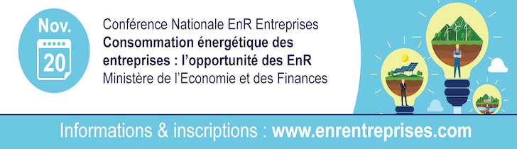 Conférence Nationale EnR Entreprises 20 novembre