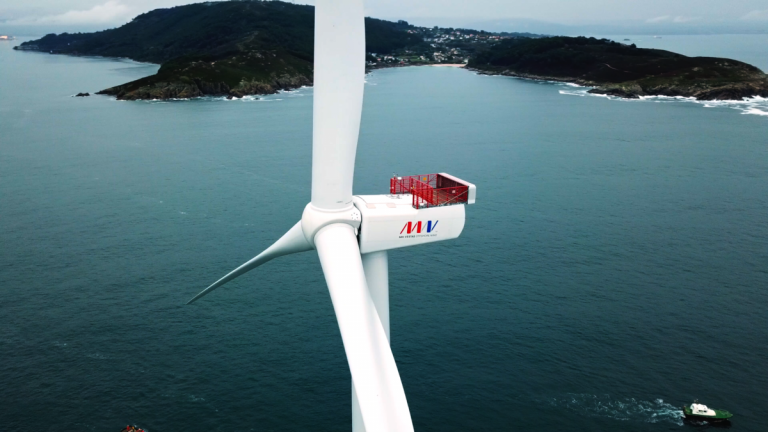 MHI Vestas place sa 10 MW sur le projet éolien flottant Golfe du Lion