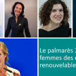 Le palmarès 2020 des femmes des énergies renouvelables