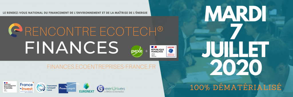Rencontre Ecotech Finances 07/07/20 Pexe