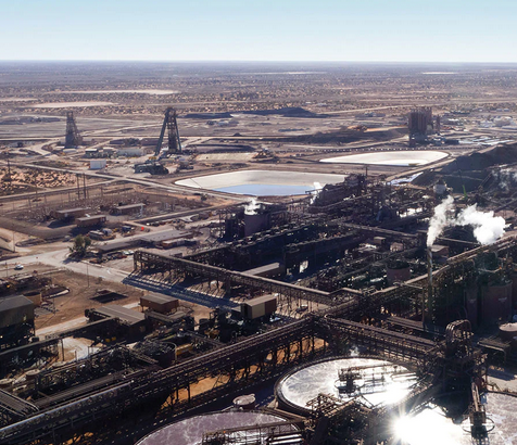 Neoen alimentera en continu l’exploitation de cuivre, d’or et d’uranium d’Olympic Dam du groupe minier BHP  en Australie-Méridionale. 
