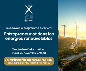 Entrepreneuriat dans les EnR - Webinaire d'information