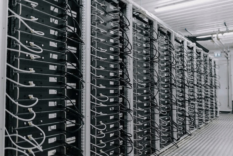 Serveur informatique data center